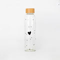 Glasflasche "little heart"
