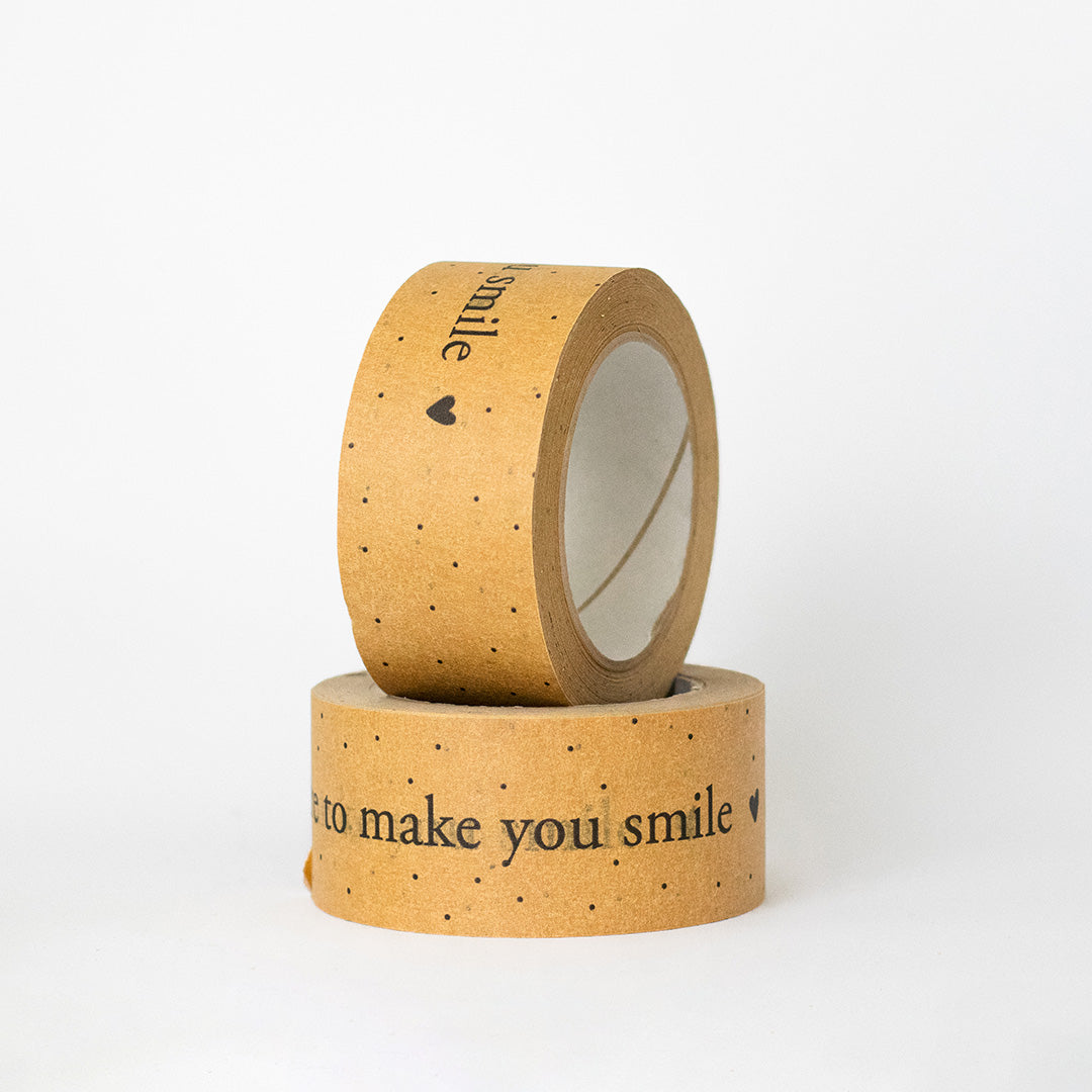 Klebeband "here to make you smile"