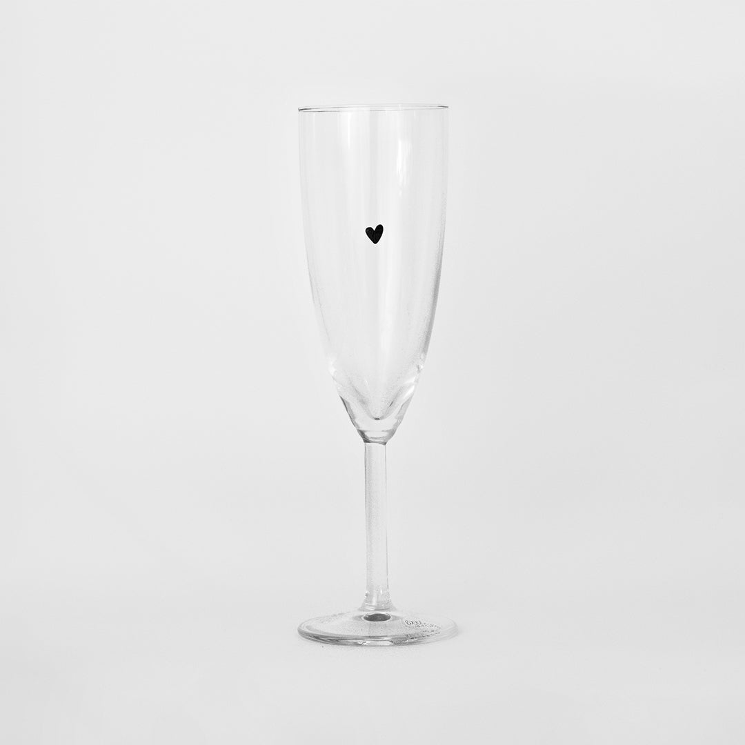 2x Sektglas "little heart"