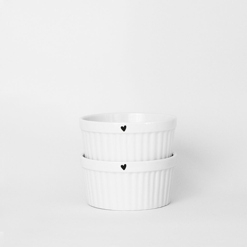 2x Souffléform "little heart"